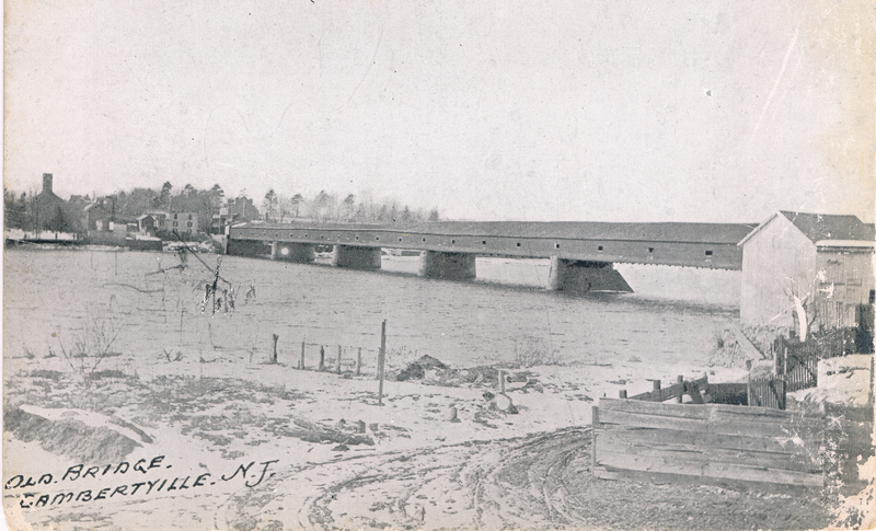 New Hope - Lambertville Bridge c. 1842 - 1903