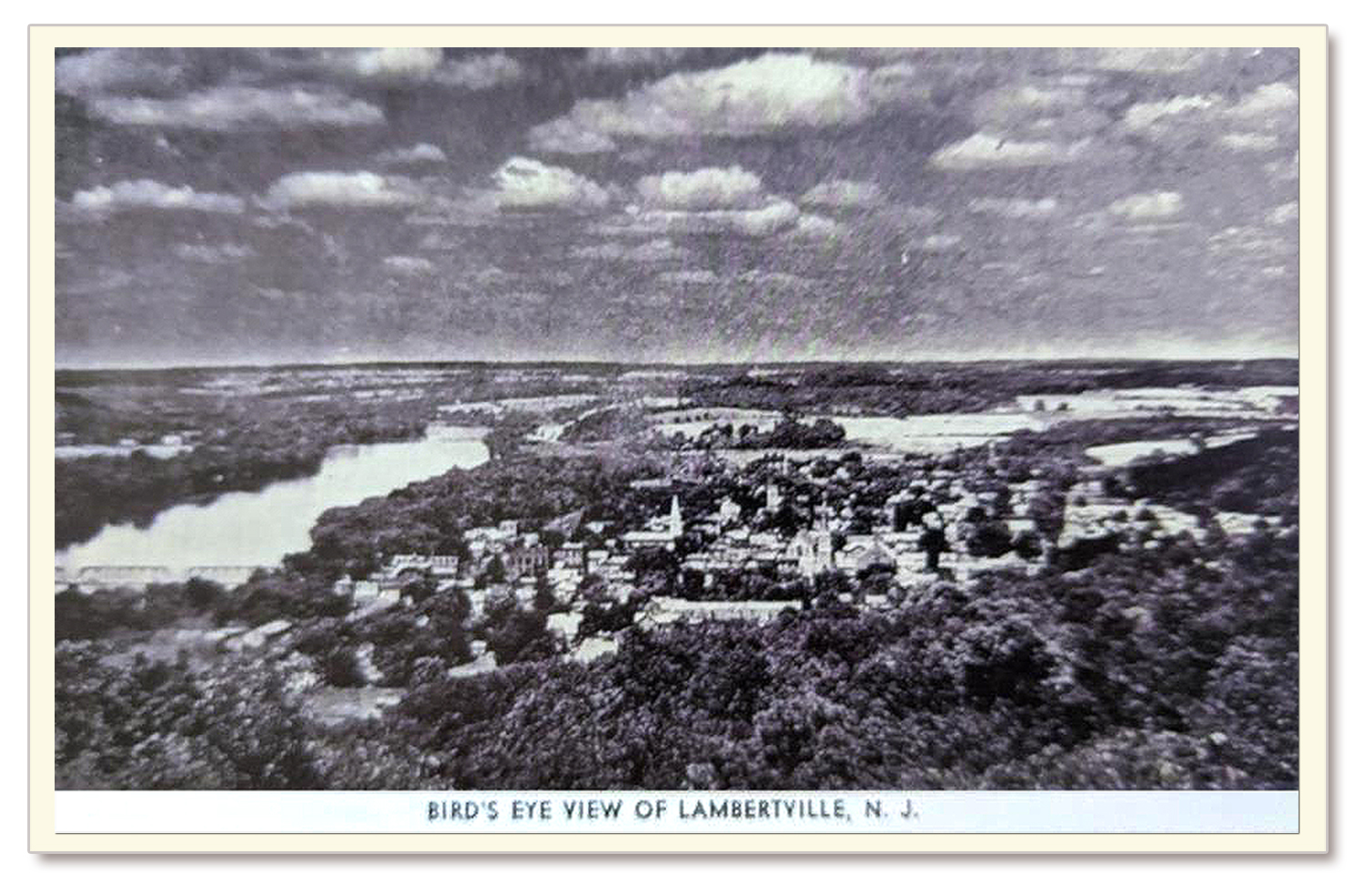 A bird’s eye view of Lambertville