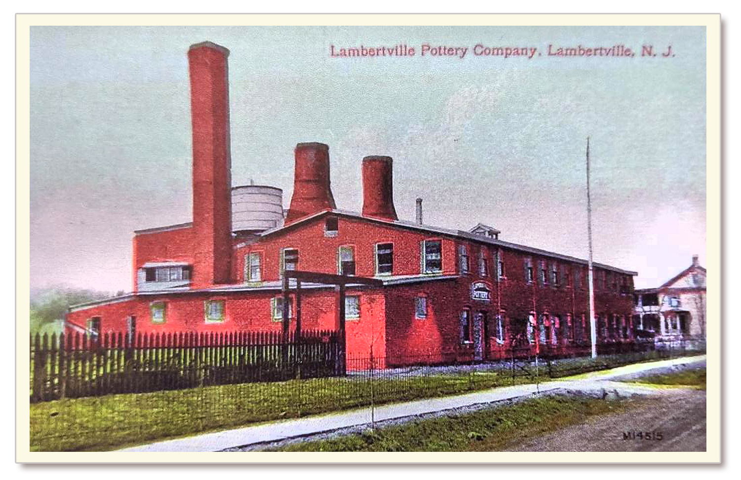 Lambertville Pottery Company, N. Union Street, Lambertville