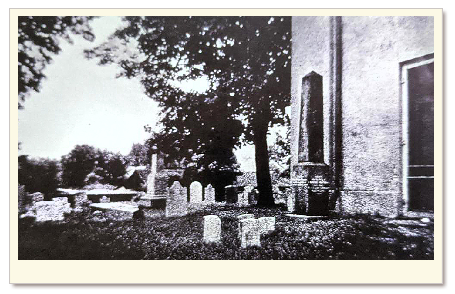 Coryell graves at the First Presbyterian Church