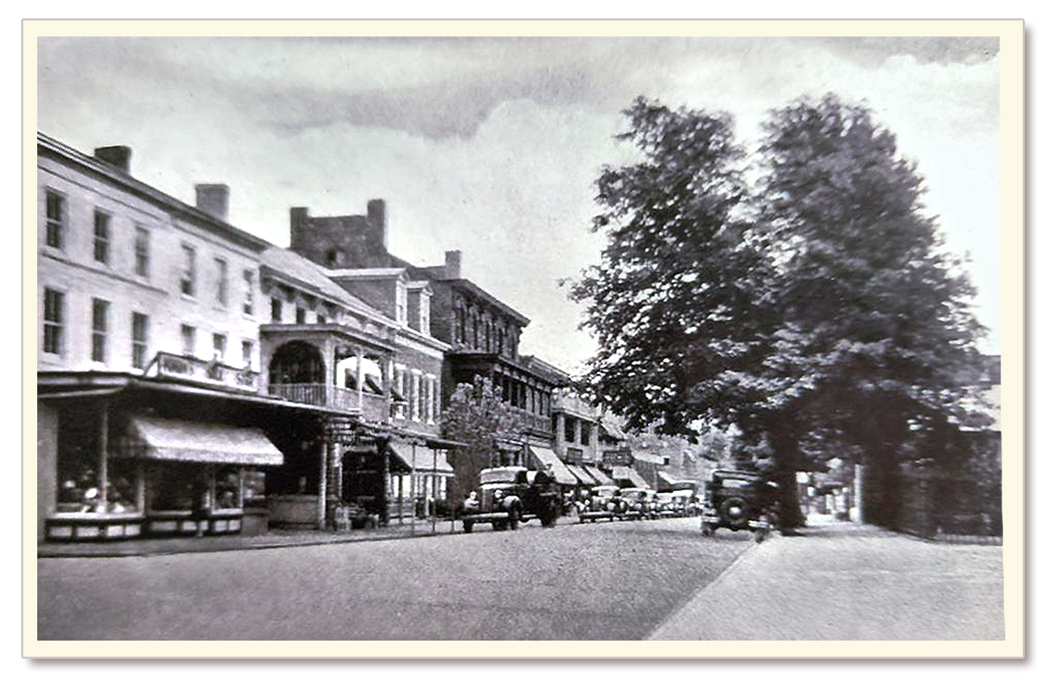 N. Union Street business district