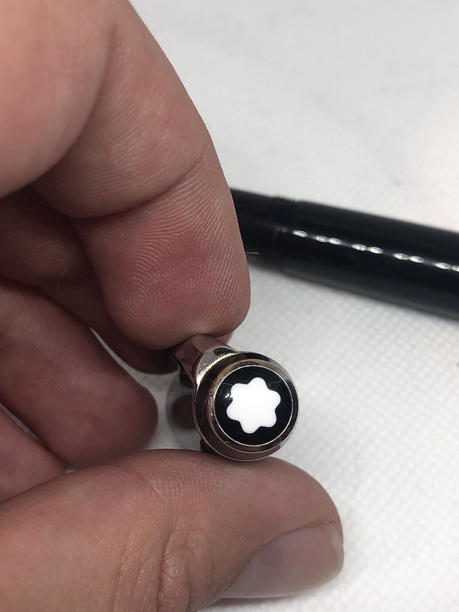 Montblanc Noir et Noir — detail