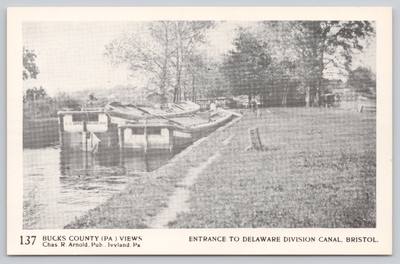 Entrance to Delaware Div. Canal, Bristol
