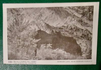 VTG POSTCARD Bucks County PA Views DURHAM CAVE NEAR FURNACE POSTCARD 180 ARNOLD