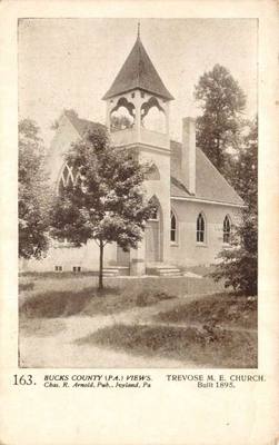 Trevose Pennsylvania ME Church Vintage Postcard AA66737