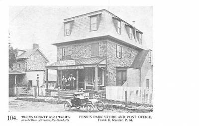 Penn's Park Store and Post Office Reproduction - Bucks County, Pennsylvania P...