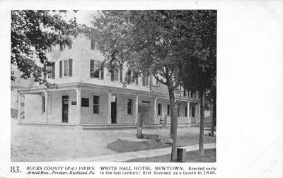 White Hall Hotel, Newtown