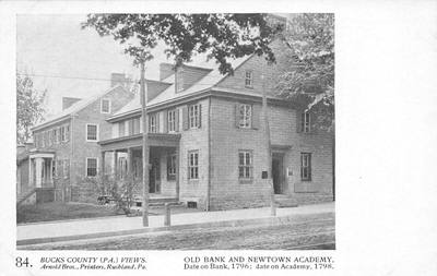 Old Bank and Newtown Academy