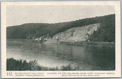 Looking up the Delaware, Point Pleasant