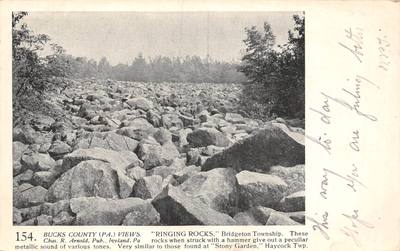 “Ringing Rocks.” Bridgeton Twp