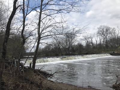 Myer's Mill Dam on the Tohickon