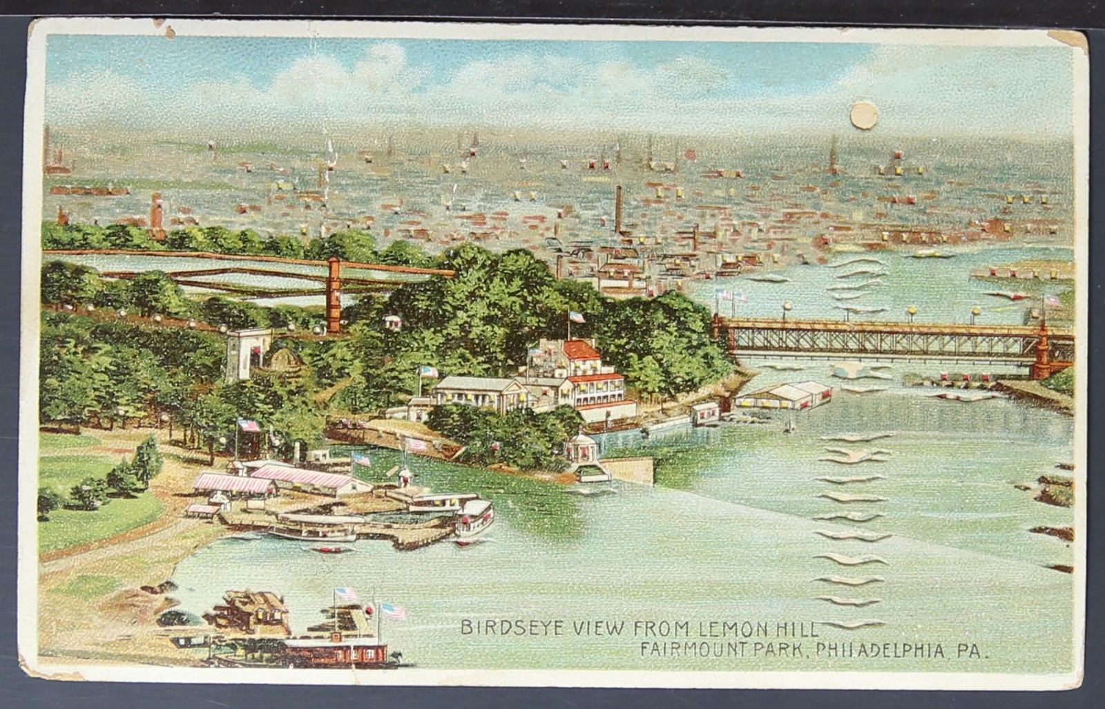 Birdseye View from Lemon Hill, Fairmount Park, Philadelphia