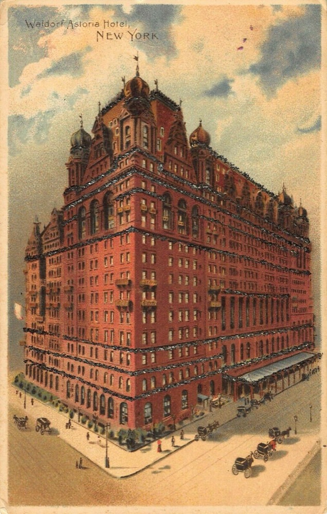 Waldorf-Astoria Hotel, New York