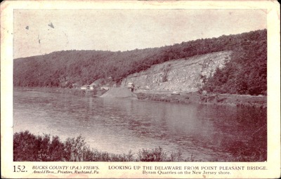 Looking up the Delaware, Point Pleasant