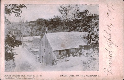 Ewer's Old Mill on the Neshaminy