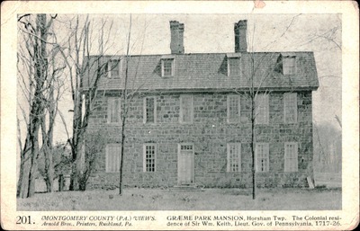 Graeme Park Mansion, Horsham Twp