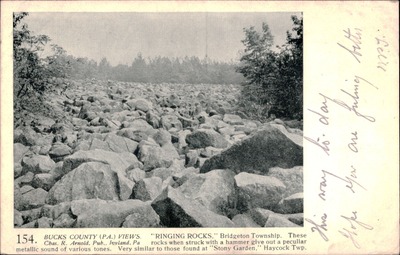 “Ringing Rocks.” Bridgeton Twp