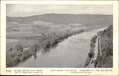 View from “Top Rock” Looking down river