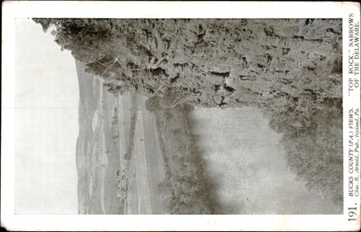 “Top Rock,” Narrows of the Delaware