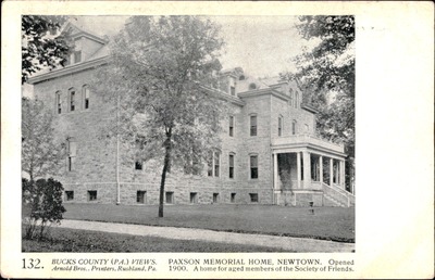 Paxson Memorial Home, Newtown