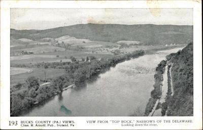 View from “Top Rock” Looking down river
