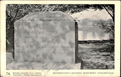 Washington's Crossing Monument