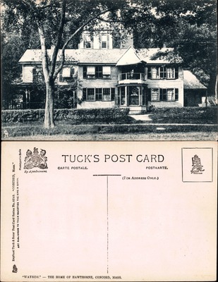Wayside home of Hawthorne, Concord Massachusetts