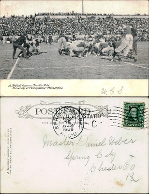UPenn - Football game at Franklin Field, UPenn, Philadelphia