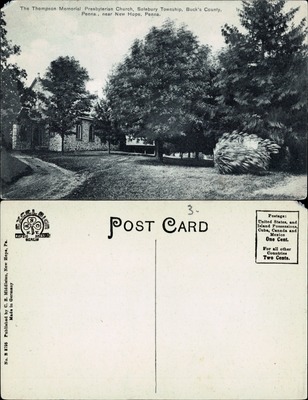 Thompson Memorial Presbyterian Church, Solebury Township, Bucks County PA