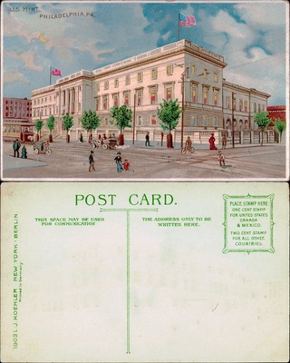 U.S. Mint building, Philadelphia, Pennsylvania