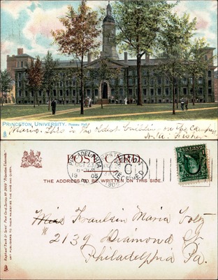 Princeton - Princeton Nassau Hall front view