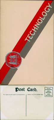 MIT - MIT Technology pennant with MIT seal