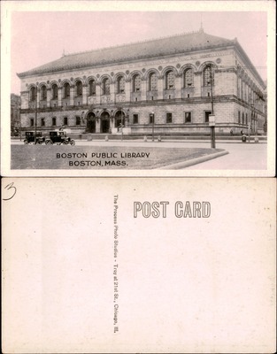 Boston Public Library, Boston, Massachusetts