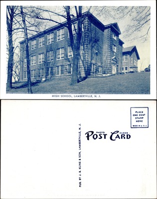 High School, Lambertville, New Jersey