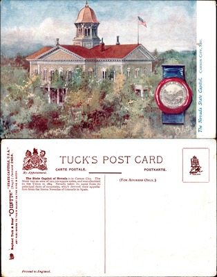 Nevada State Capitol with Seal