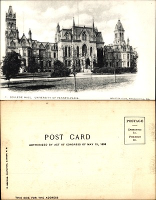 College Hall, UPenn, Philadelphia