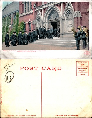 Harvard Class Day Exercises, Sanders Theatre, Memorial Hall, Cambridge
