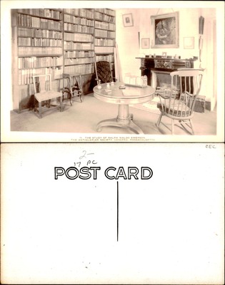 Ralph Waldo Emerson's study interior, Antiquarian Society, Concord Massachusetts