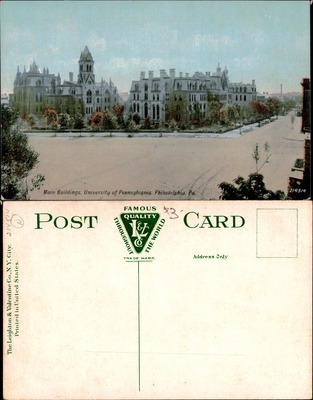 Main Buildings, UPenn, Philadelphia