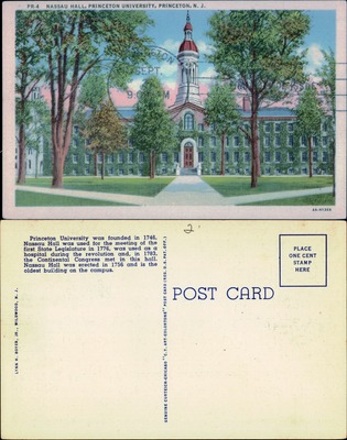 Nassau Hall, Princeton NJ
