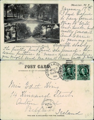 North and South Mountain Avenues, Montclair, New Jersey