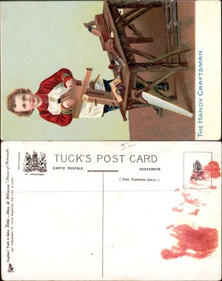 The Handy Craftsman, Boy with Toy, Tuck Little Men & Women Series