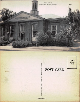 United States Post Office, Concord, Massachusetts