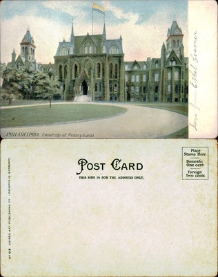 UPenn College Hall Philadelphia Gothic building