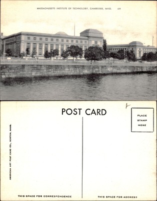 MIT Maclaurin Buildings from Charles River, Cambridge