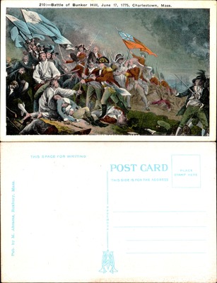 Battle of Bunker Hill June 17 1775 Charlestown Massachusetts