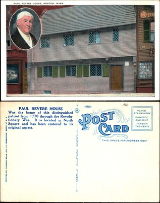 Paul Revere House, Boston, Massachusetts