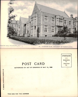 Houston Club, UPenn, Philadelphia