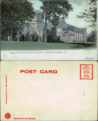 University Library, Princeton, Princeton NJ