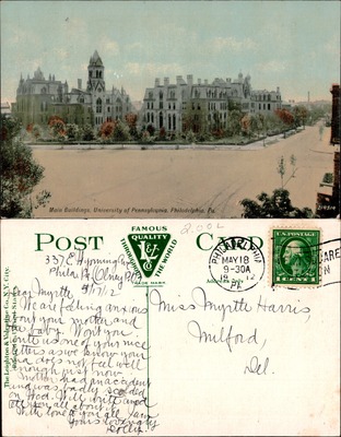 Main Buildings, UPenn, Philadelphia